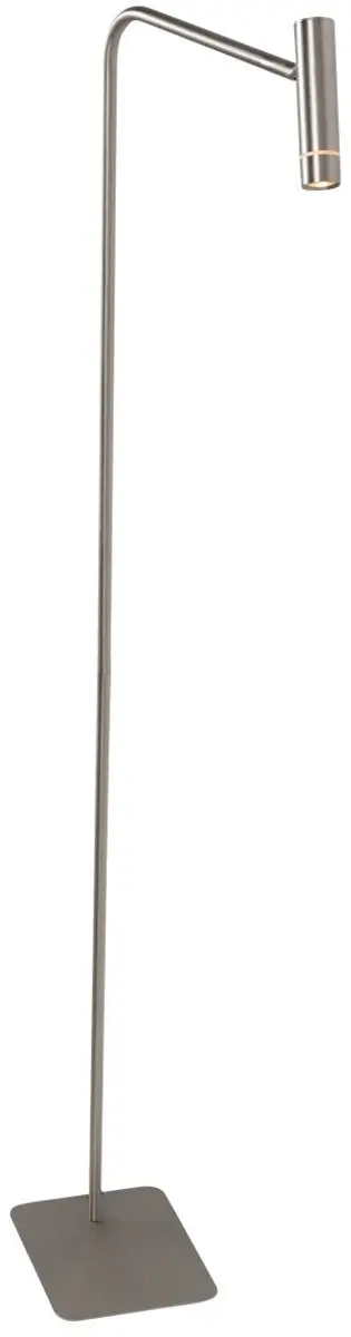 Steinhauer Volari 4710ST Vloerlamp - 120cm - Zilver - 5W