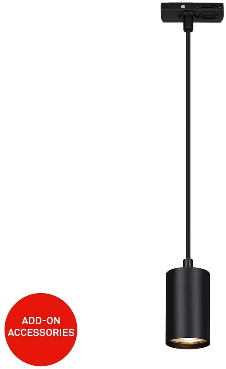 Briloner Railverlichting Hanglamp 130cm Zwart