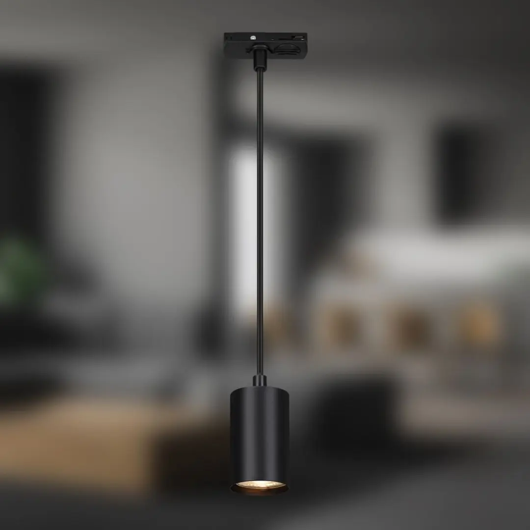 Briloner Railverlichting Hanglamp 130cm Zwart