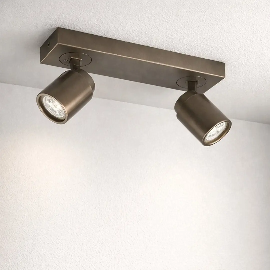 Freelight Spot Razza 2 Lichts L 32cm GU10 - Brons