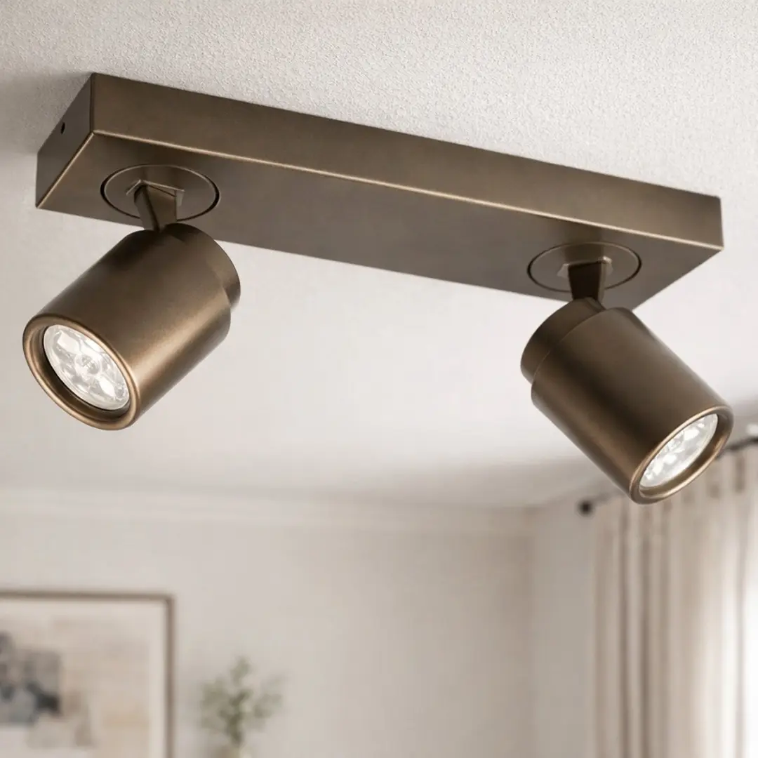 Freelight Spot Razza 2 Lichts L 32cm GU10 - Brons