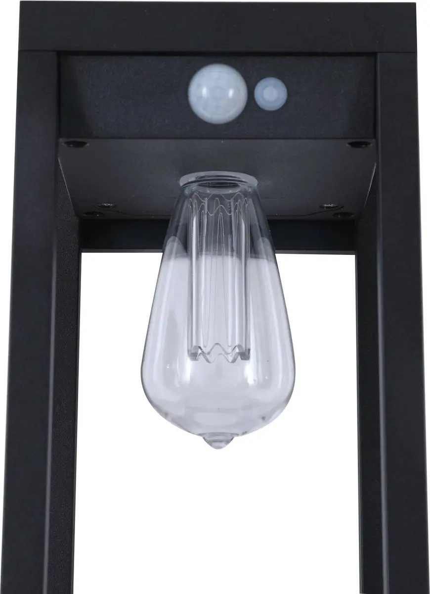 Lindby Slimme Wandlamp Buiten RGB 6W - Zwart/Transparant
