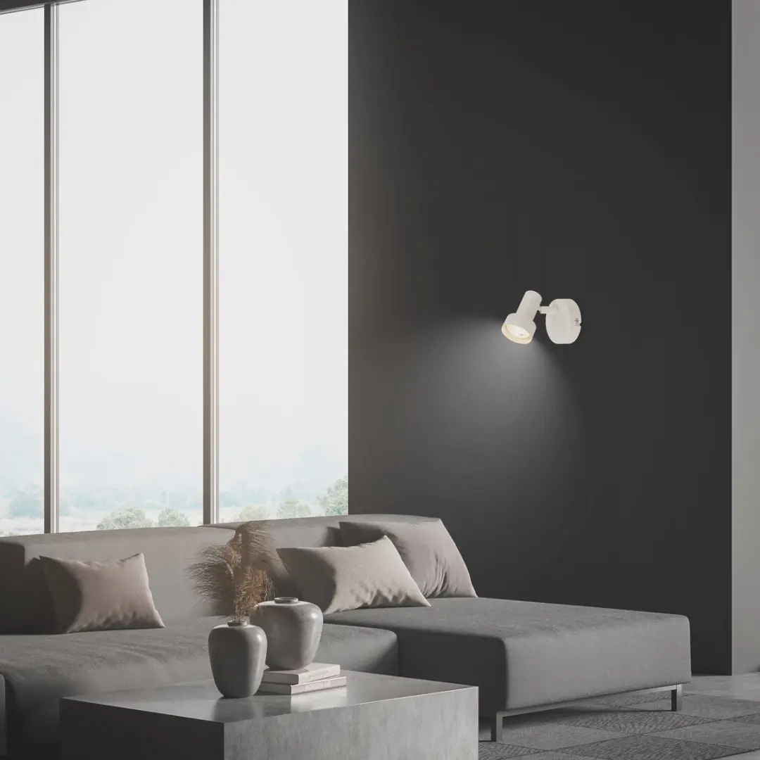 Briloner B.K.Licht TAPP Opbouwspot GU10 8cm - Oud Wit
