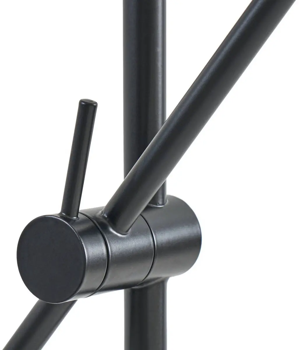 Lindby Vloerlamp 1 Licht GU10 152cm - Zwart