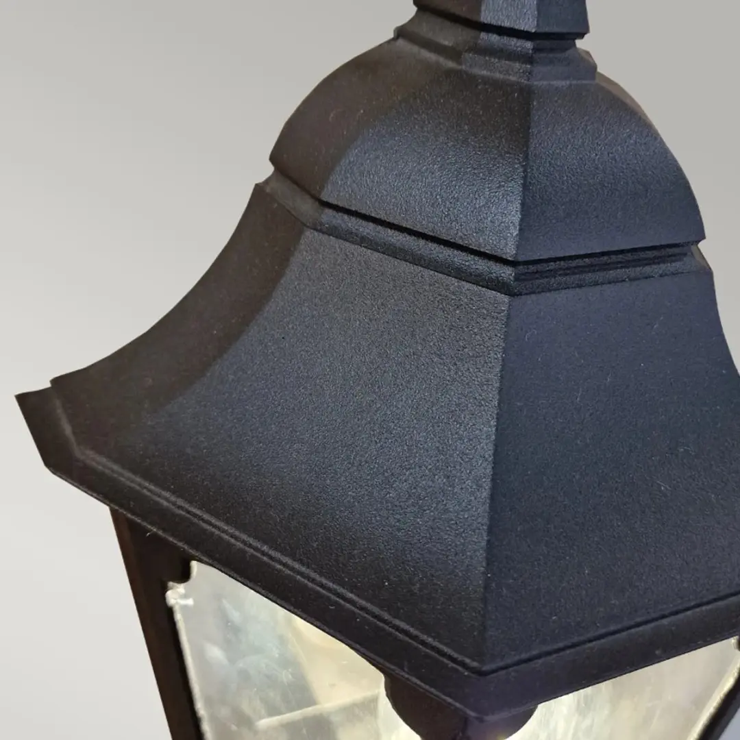 Elstead Lighting Parish LED Buitenlamp E27 60W - IP44 - Dimbaar - Zwart