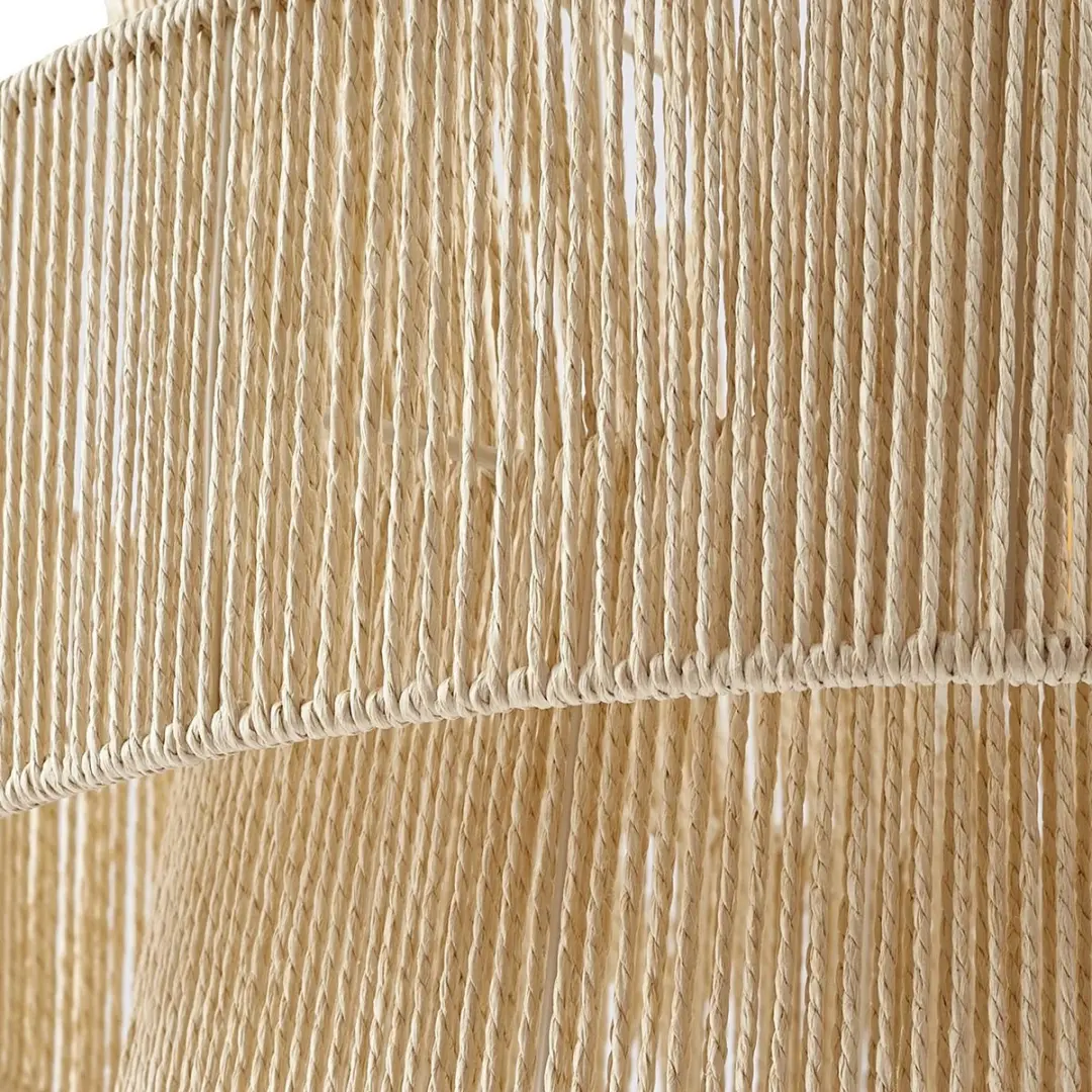 Lindby Hanglamp Papier 1 Licht E27 - Ø45cm - Beige
