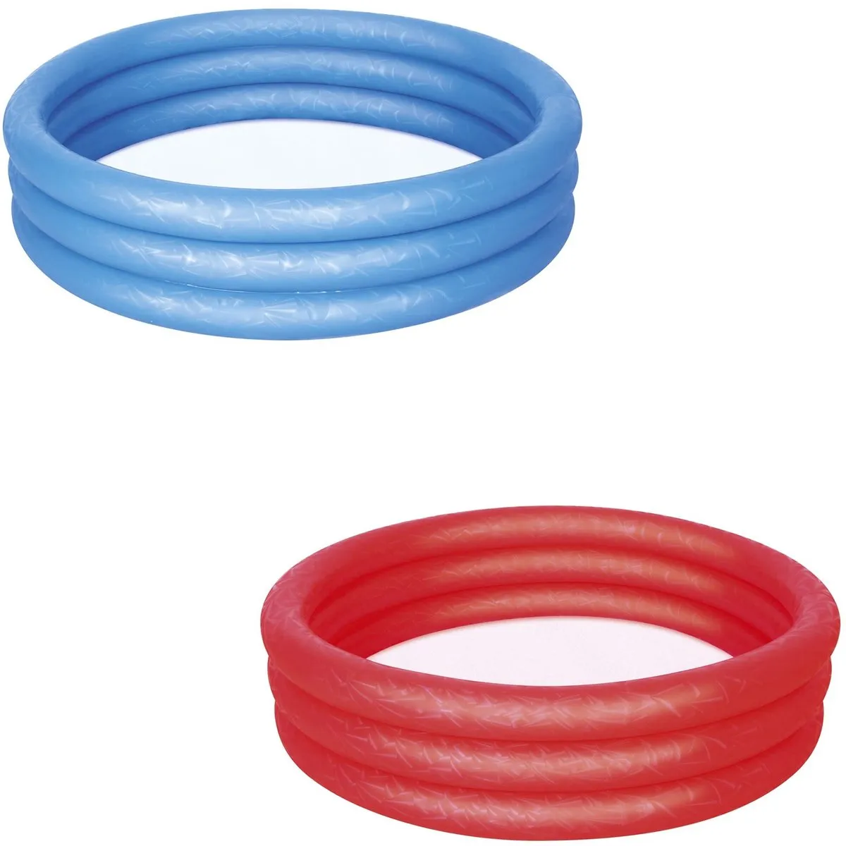 Bestway Opblaaszwembad 51025 - 122x25cm - Rood