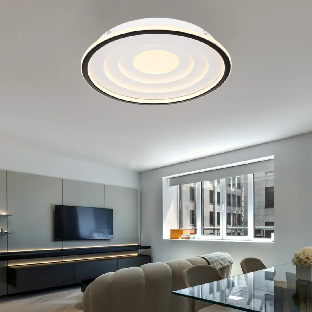 Globo LED Plafondlamp 24W 1200lm Warm Wit - Wit
