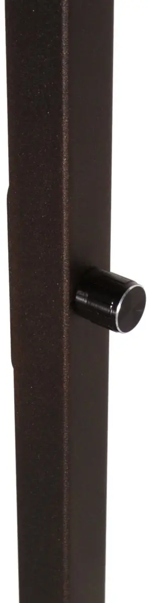 Steinhauer Cacao Vloerlamp 4877CA - Metaal & Linnen - 160cm - Bruin