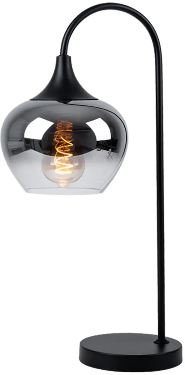Globo Maxy Tafellamp - Zwart - E27