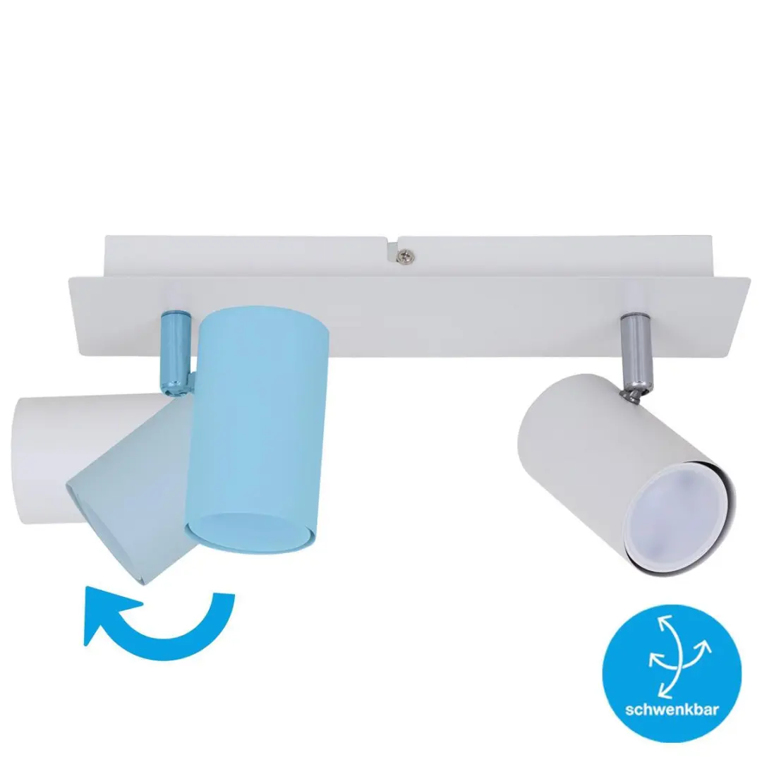 Briloner RUN Plafondspot 3x GU10 - Wit