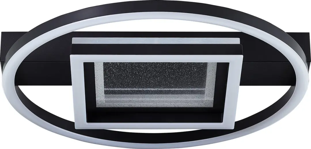 Brilliant Queens Plafondlamp 30W - 35cm - Zwart