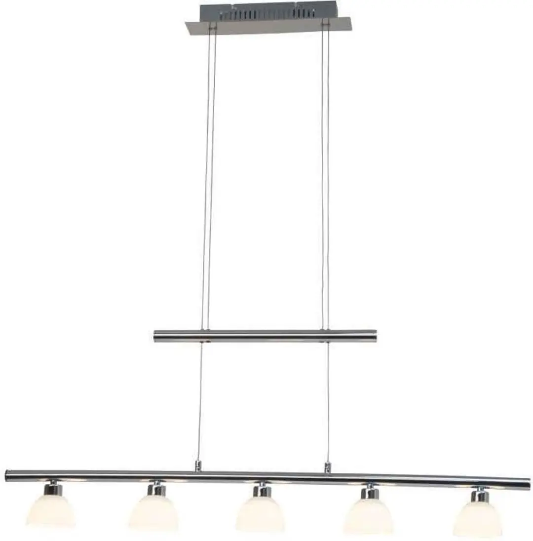 Brilliant Tonja Hanglamp 5x5W - Chroom