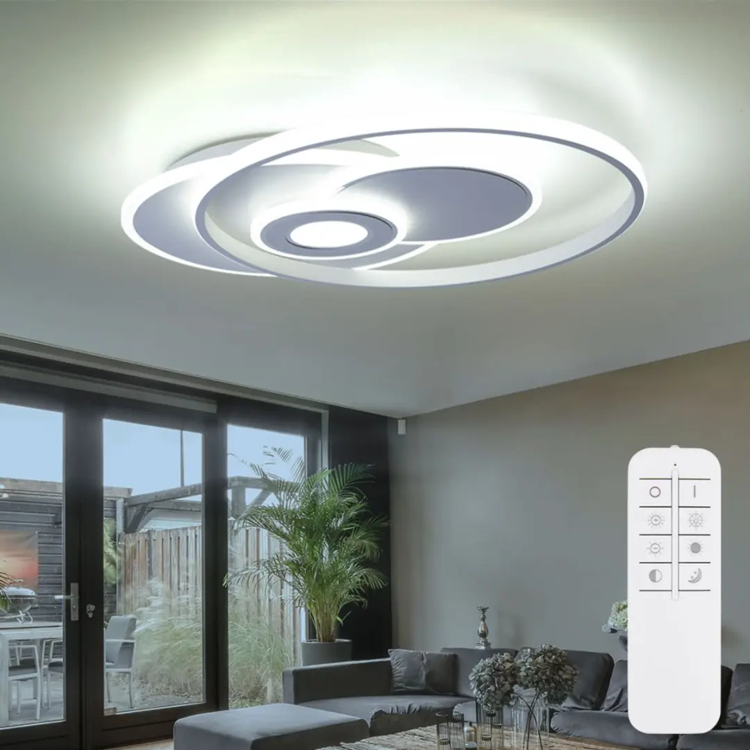 Globo LED Plafondlamp Eetkamer 50W 3600lm - Wit - 3000-6000K