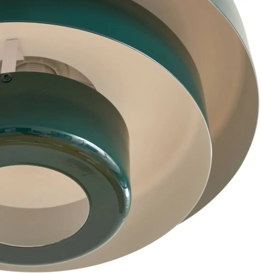 Lindby Hanglamp Metaal 1 Licht - Donkergroen