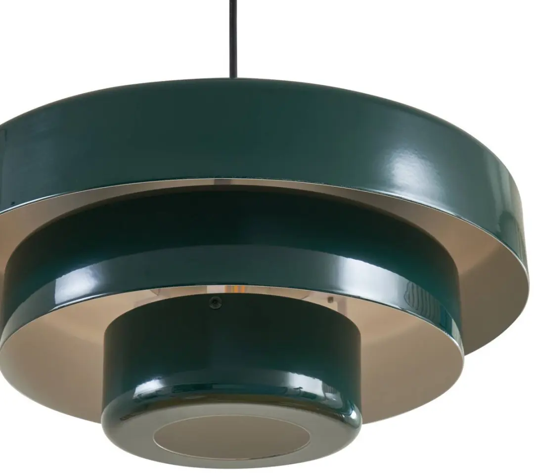 Lindby Hanglamp Metaal 1 Licht - Donkergroen