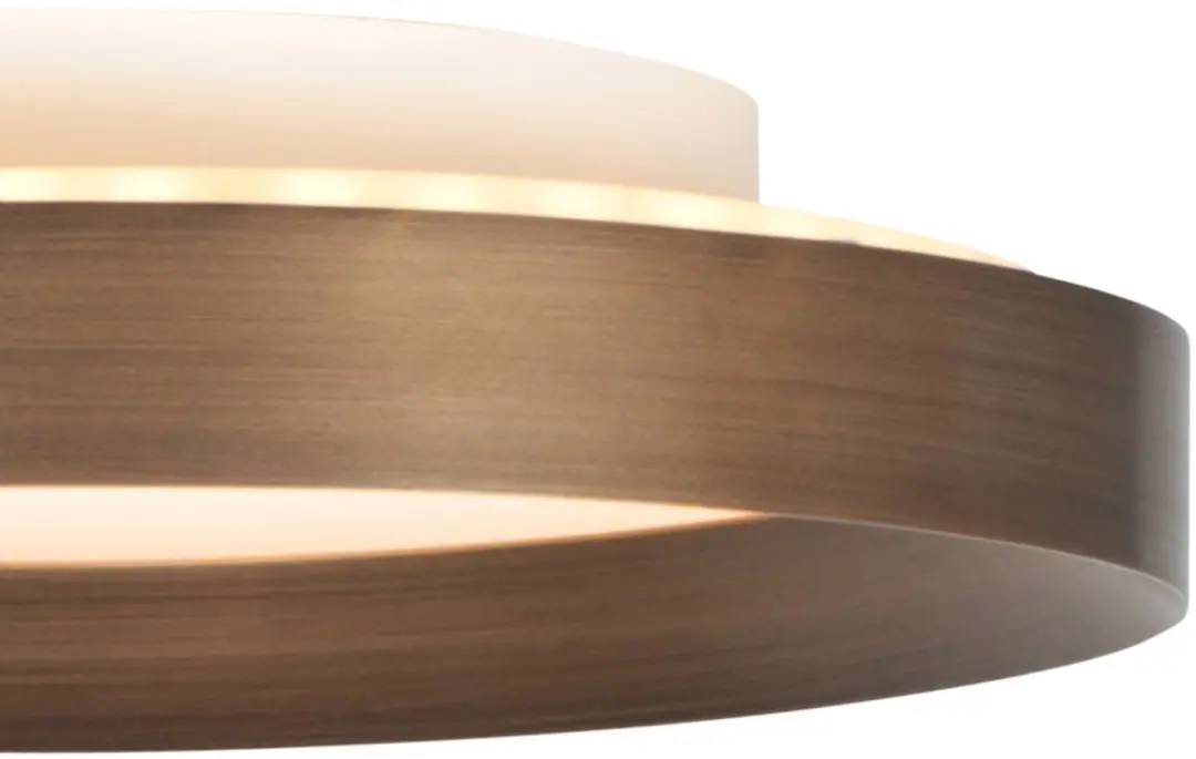 Steinhauer Flady 3686BR Plafondlamp - 2x40W Ø50cm Bruin