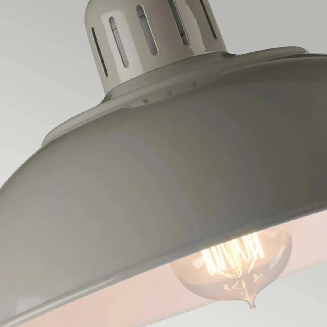 Elstead Franklin LED Tafellamp - 1x E27 60W - Tarpaulin Grey