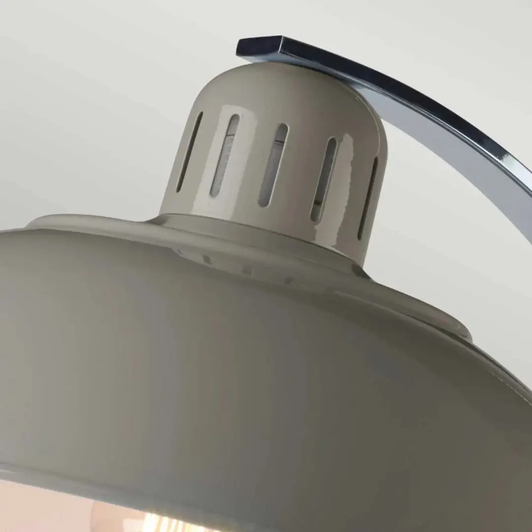 Elstead Franklin LED Tafellamp - 1x E27 60W - Tarpaulin Grey