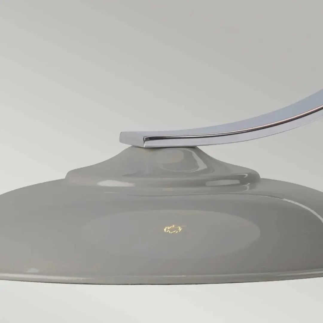 Elstead Franklin LED Tafellamp - 1x E27 60W - Tarpaulin Grey