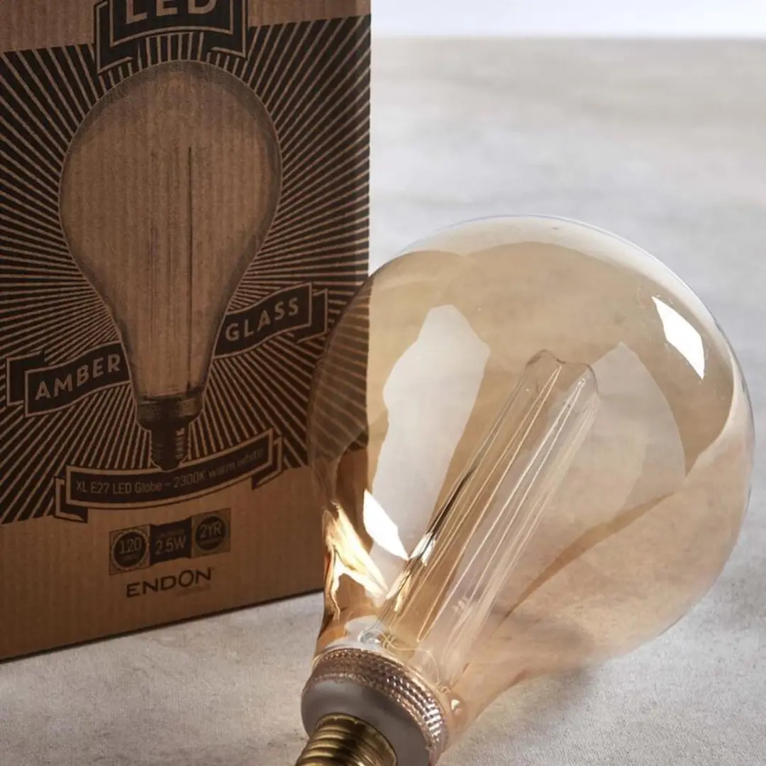 Brilliant LED Lamp A148 XL Filament E27 2,5W 120lm - Amber