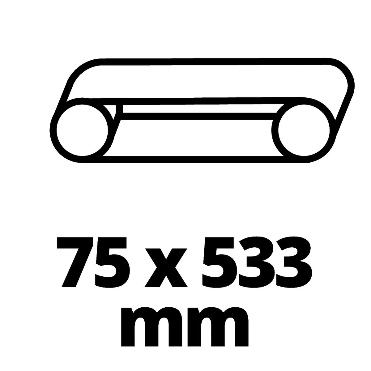 Einhell TE-BS 850 E Bandschuurmachine 850W - 3x Schuurband - afbeelding 6 van 6