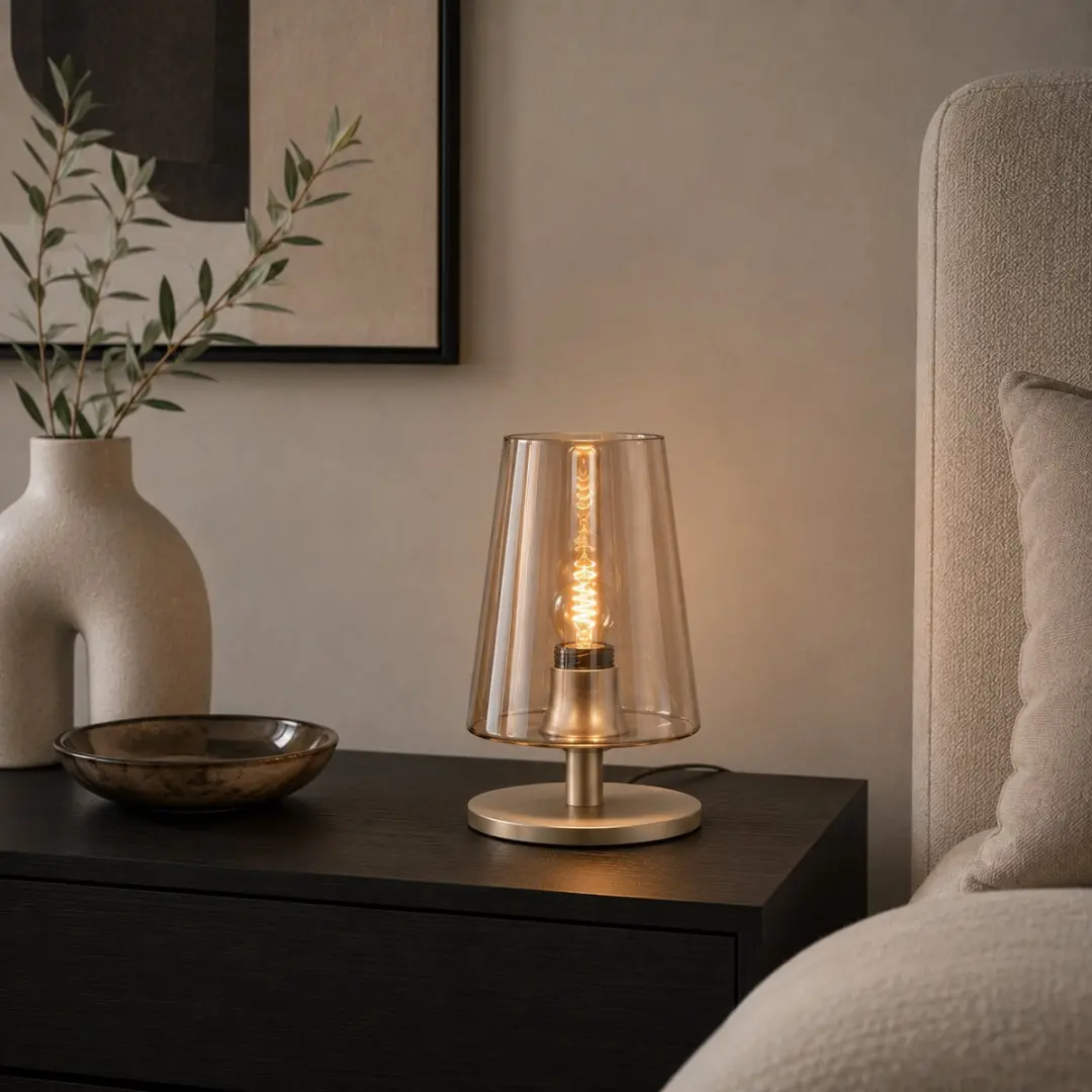 Steinhauer Ancilla 3103ME Tafellamp - Goud - 1 Lichtpunt