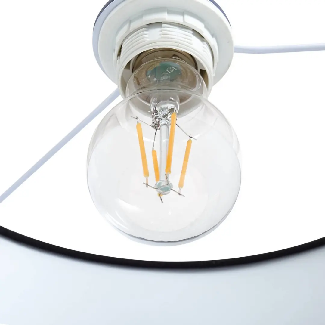Lindby Vloerlamp 1 Licht Textiel Marmer Metaal 153cm