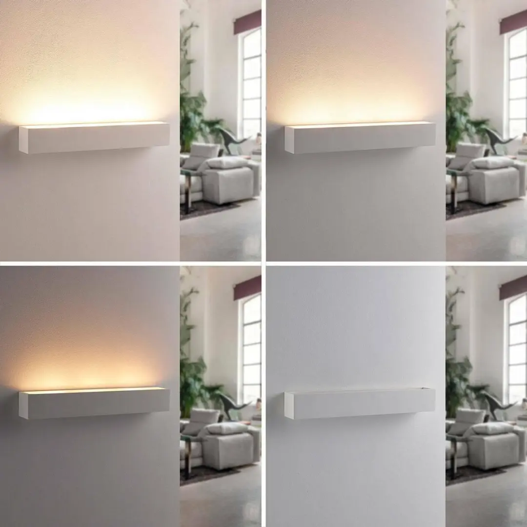 Lindby Wandlamp 3-Lichts G9 - Wit