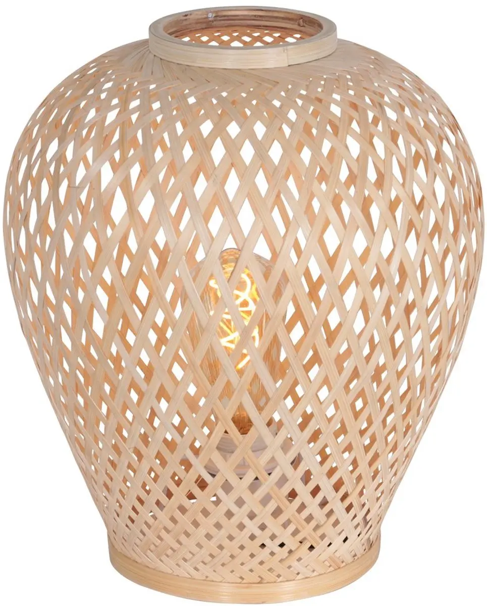 Steinhauer Maze Tafellamp - Naturel - 30 cm - E27