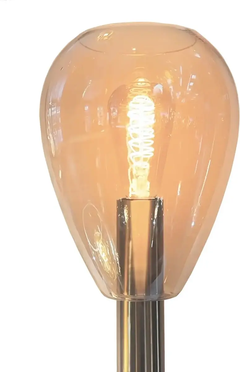 Freelight Dorato Tafellamp - 33cm - Zwart/Goud