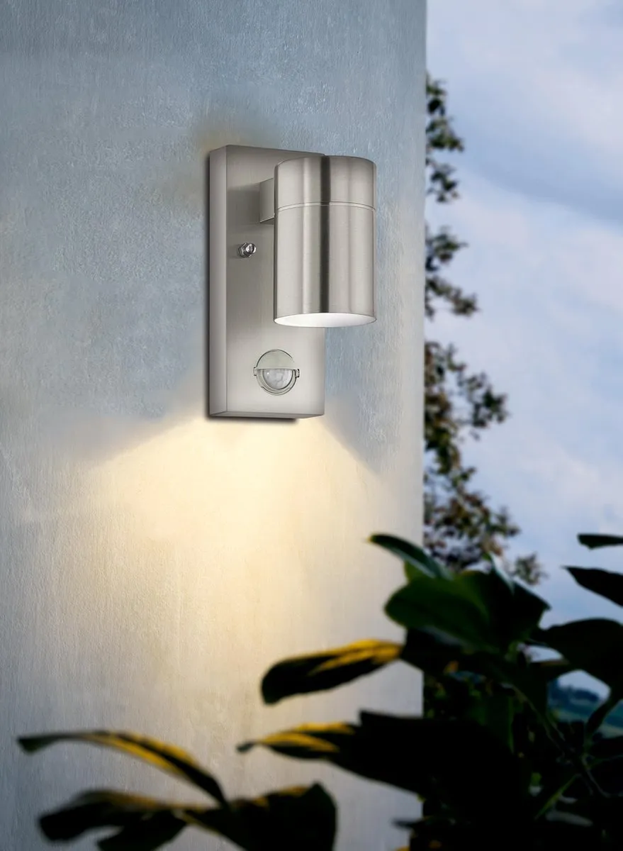 Eglo Riga 5 Wandlamp Buiten - RVS - GU10 - afbeelding 6 van 6