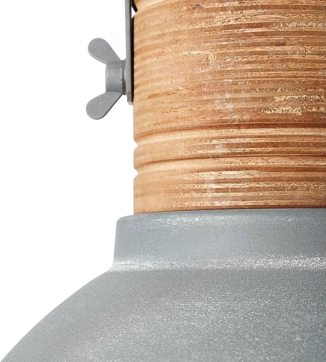 Brilliant FRIEDA Hanglamp - Bruin/Zilvergrijs
