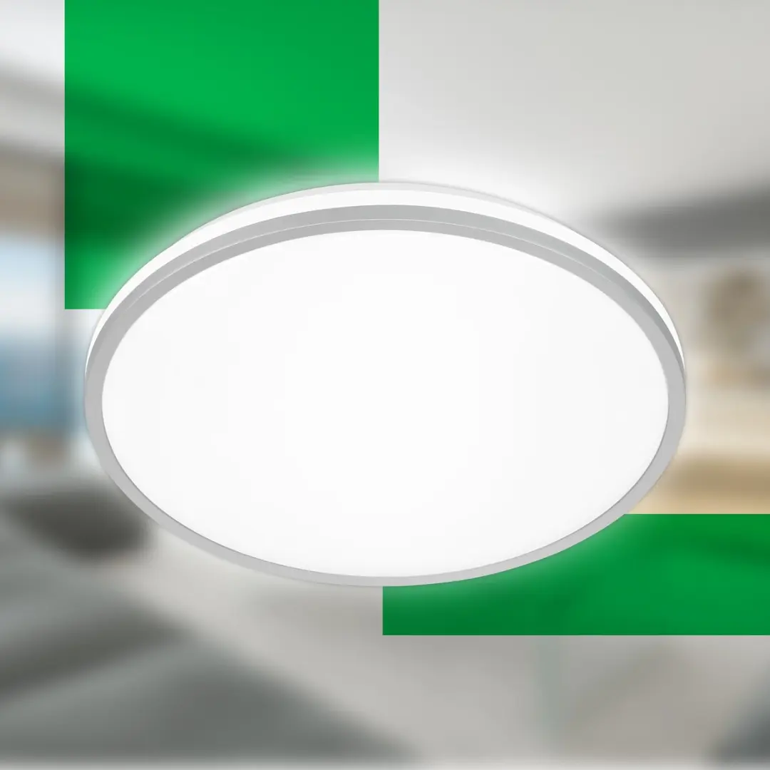 Briloner Pulap A LED Plafonnière 33cm - Chroom