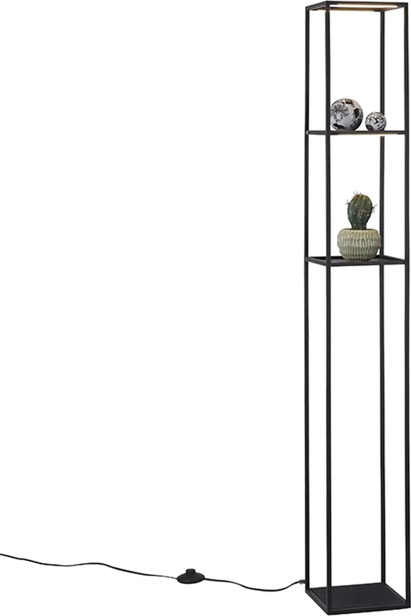Paul Neuhaus Conni Vloerlamp - 4x3,5W 3000K Zwart