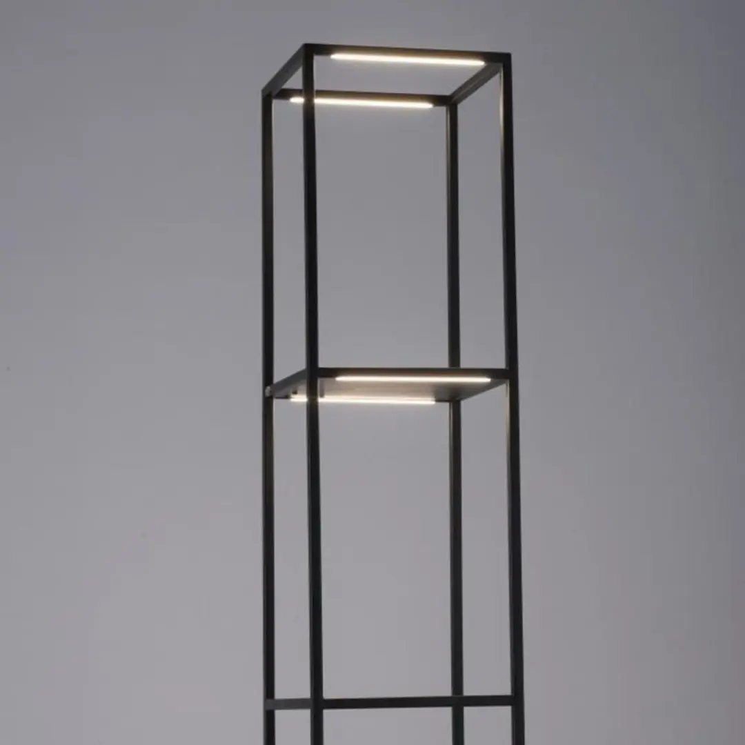 Paul Neuhaus Conni Vloerlamp - 4x3,5W 3000K Zwart