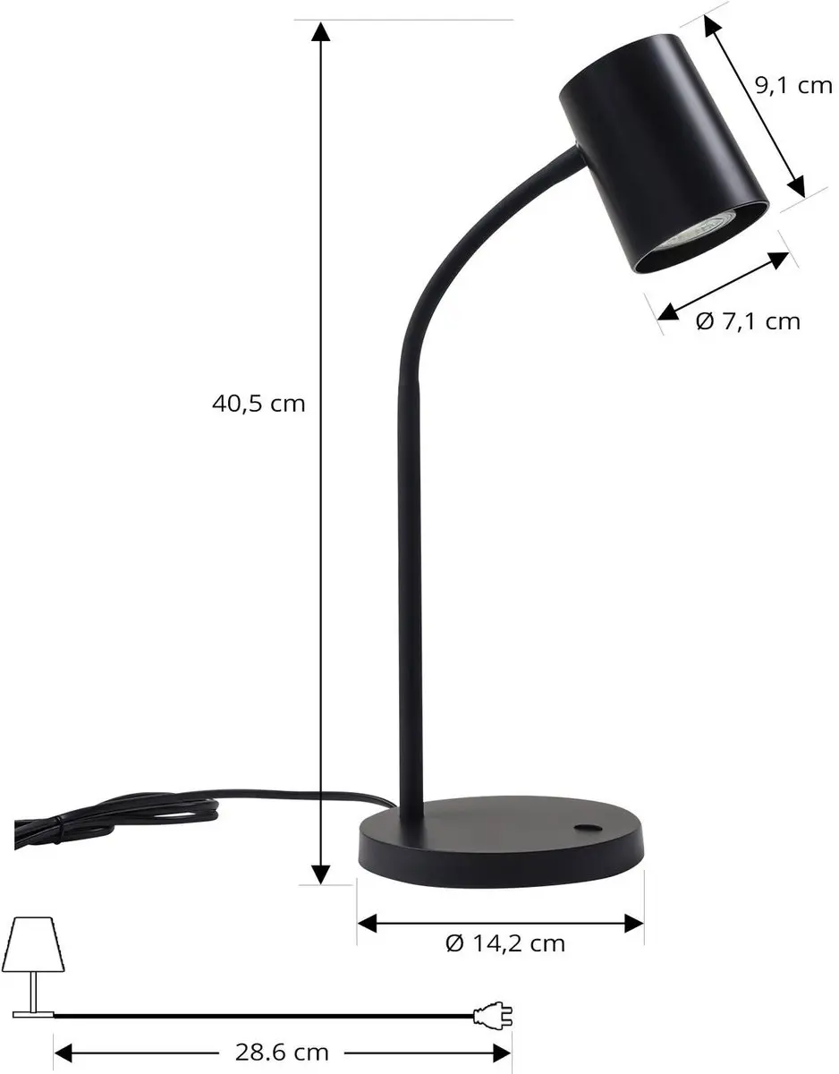 Lindby Bureaulamp GU10 10W