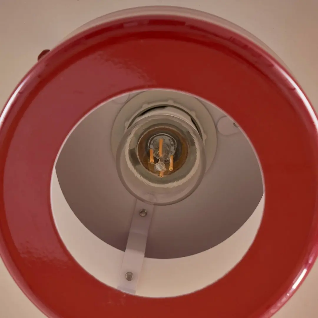 Lindby Hanglamp Metaal 1 Licht E27 - Rood