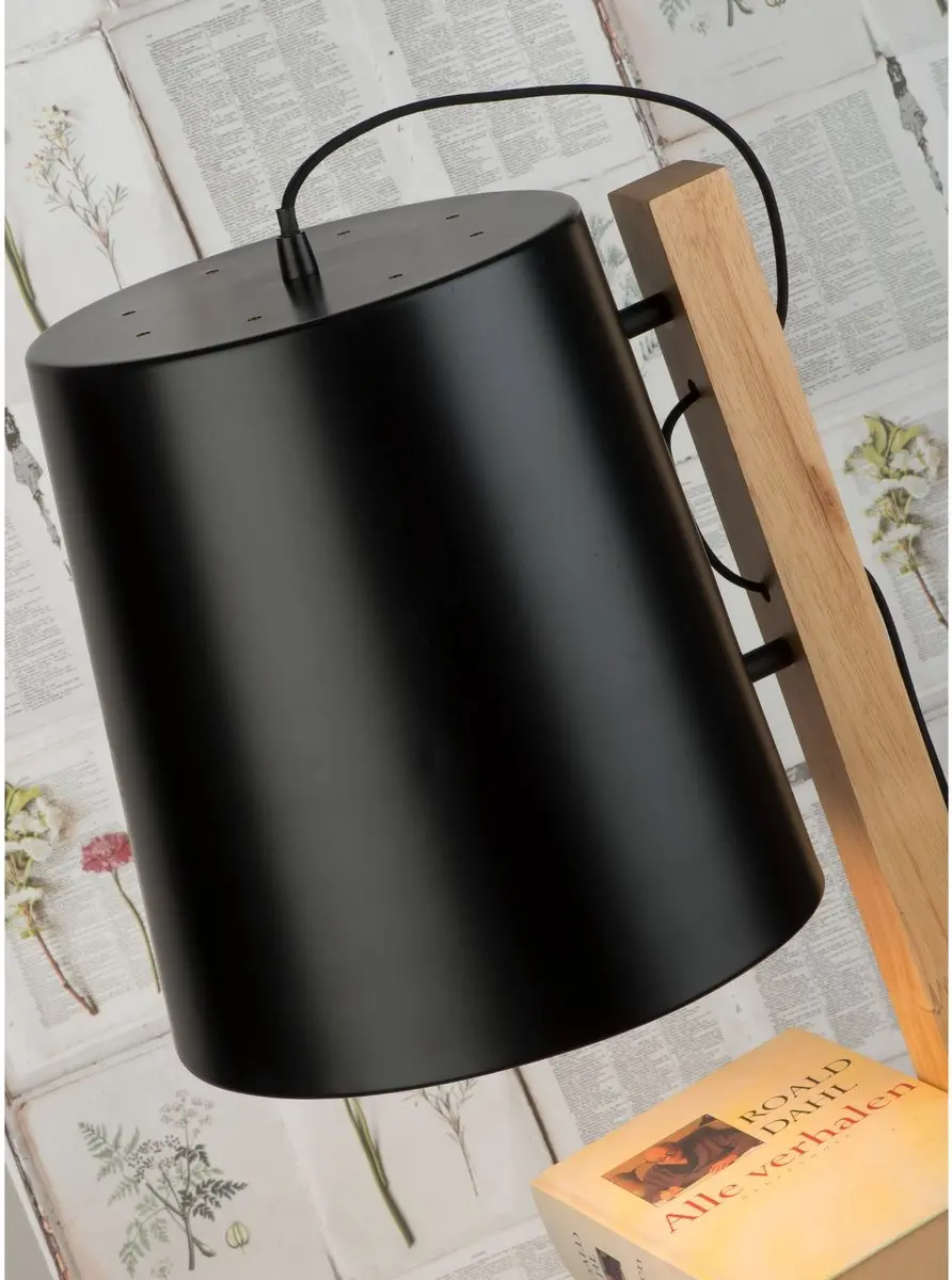 it's about RoMi Cambridge Vloerlamp - Zwart - 60W - afbeelding 6 van 6