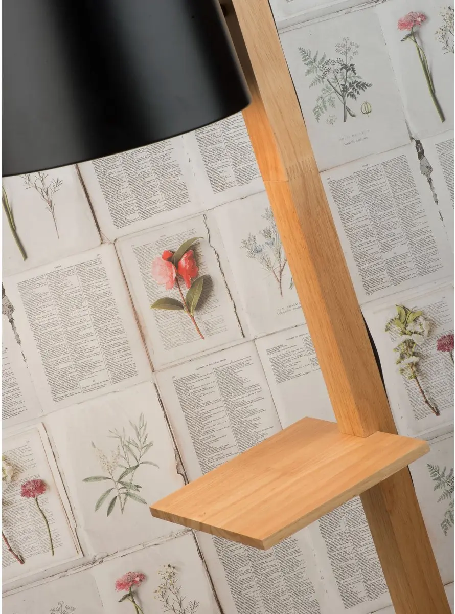 it's about RoMi Cambridge Vloerlamp - Zwart - 60W