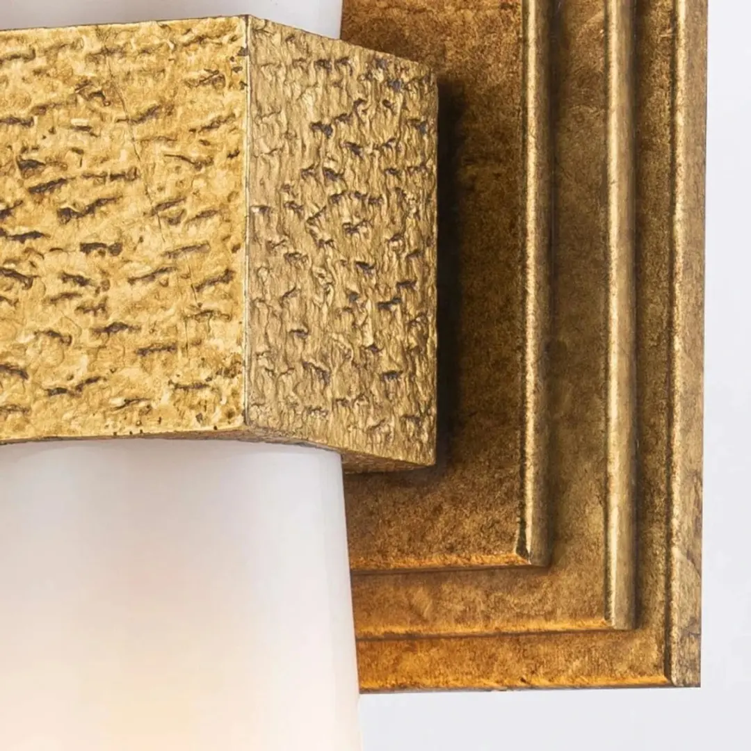Elstead LED Wandlamp Kristy 2x E27 - 8W Goud