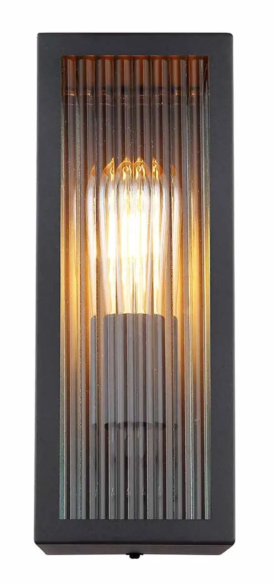 Globo Wandlamp Gundula 31980 - 1 Lichtpunt - Ø12cm - Zwart - afbeelding 6 van 6