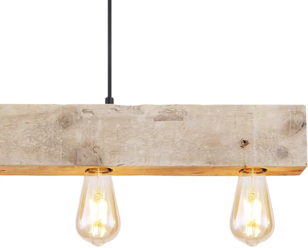 Globo Hanglamp 4-Lichts E27 - 80x120cm Zwart - afbeelding 5 van 6