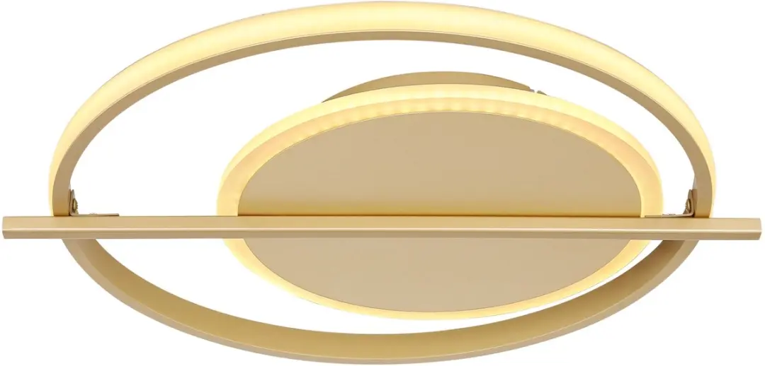 Globo Reball LED Plafondlamp 36cm - Goud