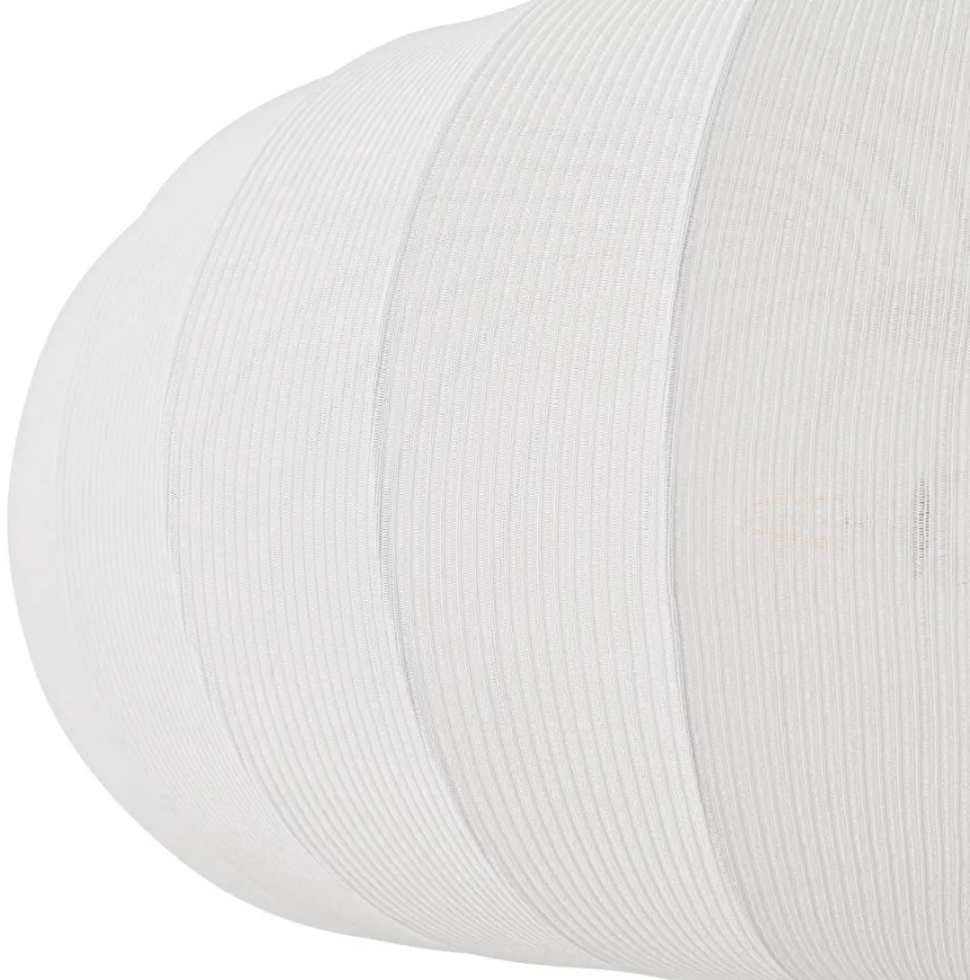 Lindby Hanglamp 3-lichts Textiel Metaal 70cm - Wit