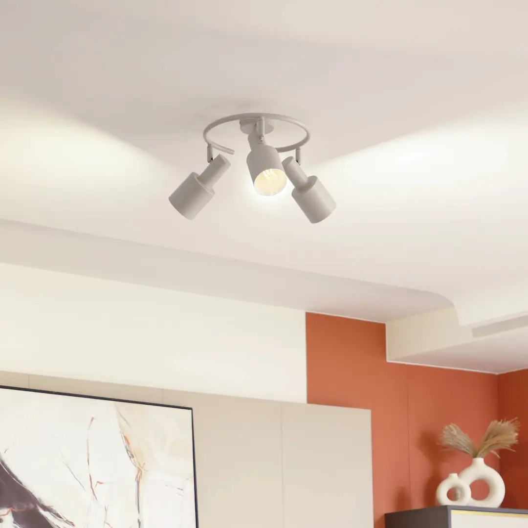 Lindby Buitenspot 3-Licht Beige - E27