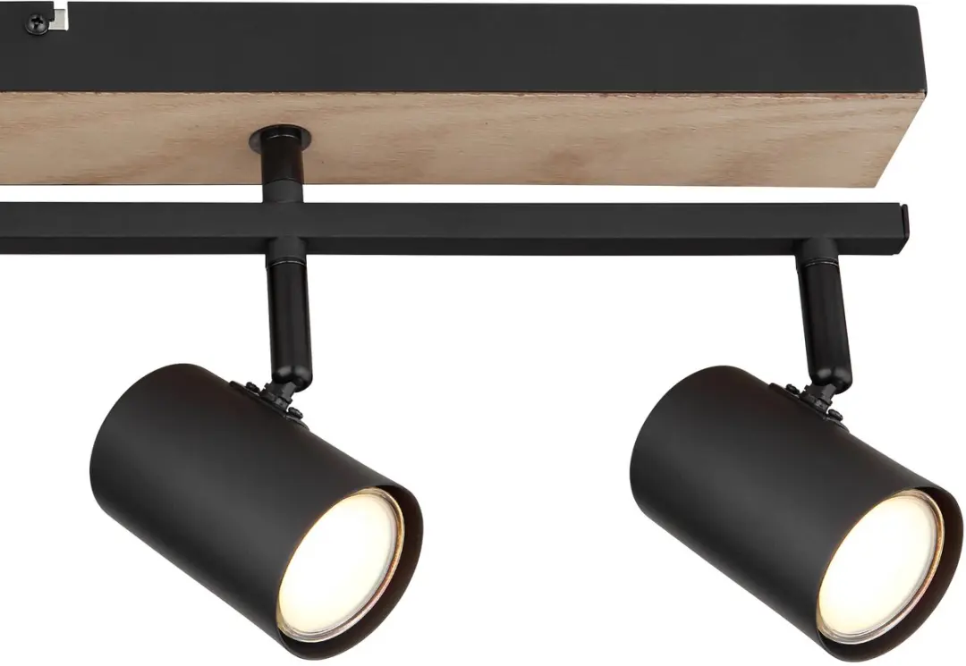 Globo Robby Opbouwspot GU10 - 5 Stuks - Zwart