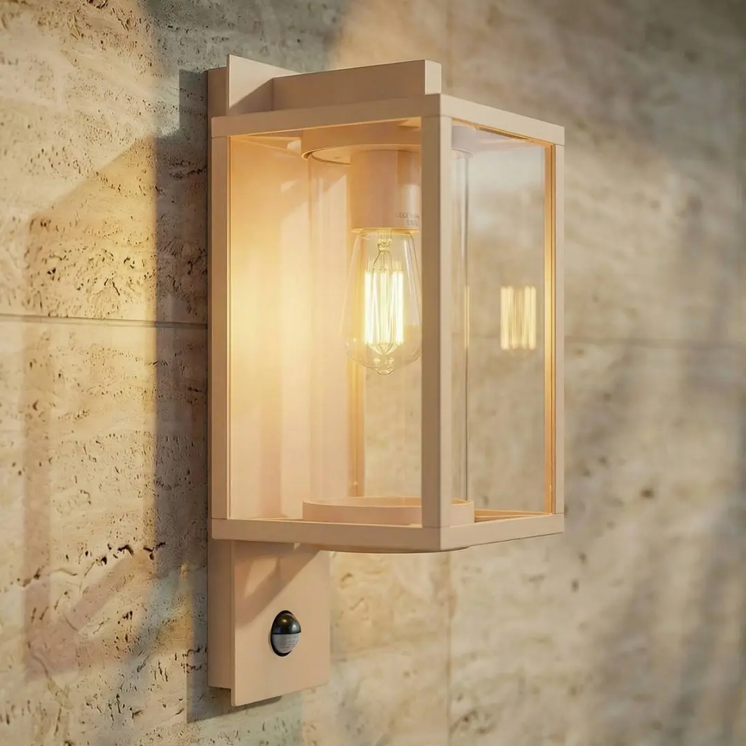 Lucande Wandlamp Beige