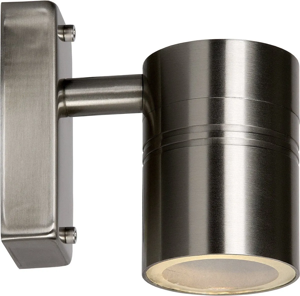 Lucide ARNE-LED Wandspot GU10 5W Mat chroom