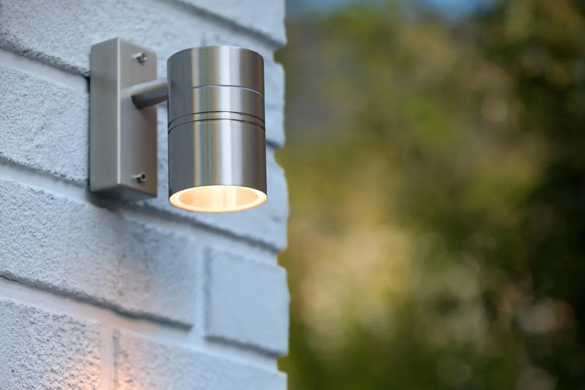 Lucide ARNE-LED Wandspot GU10 5W Mat chroom